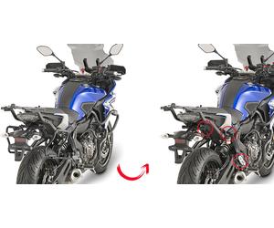 Givi PLXR, sideframes Monokey Side detachable