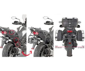 GIVI Rapid Release Sideframes for E22 Cruiser/V35 Cases Motorcycle PLR4126