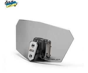 GIVI S180F Adjustable Universal Smoke Windshield Spoiler For Scooter 2 Pcs
