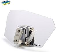 GIVI S180T Adjustable Universal Clear Spoiler Front For Windshields, Set Of 2