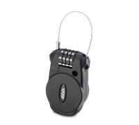Retractable Cable Lock with Combination, Motorcycle, Original GIVI S220, Black