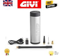 Givi S502 Motorcycle Rechargeable Tyre Inflator Air Compressor / Emergency Torch