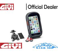 GIVI S956B Universal Smartphone Holder For Motorcycle Handlebar WP Waterproof