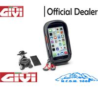 GIVI S956B Waterproof Mobile Phone Holder For Motorcycle Scooter Bike Handlebars
