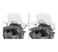 Givi Sat Nav Bracket for Windshield - 11 mm Cross Brace - Aluminium - For Sat Nav/Smartphone Holder - Easy to Install