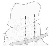 GIVI Smart Bar S900A Smart Mount S901A Mounting Kit