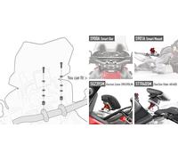 GIVI Smart Bar S900A Smart Mount S901A Mounting Kit
