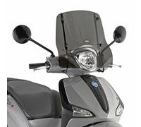 GIVI Smoke Windshield for Piaggio Liberty 50-125-150 I-GET 2016-2024