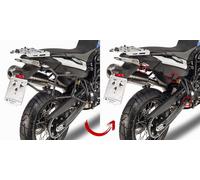 GIVI Specific Tubular Side Case Holder Quick Release PLR5103