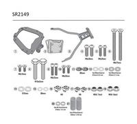 GIVI SR2149 Monokey/Monolock Luggage Rack Yamaha X-Max 125-300, Tricity