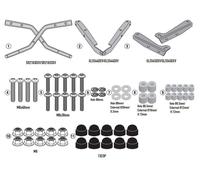 Givi SR2163 Mounting Kit for Monokey/Monolock Top Case, Yamaha MT-10
