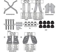 Givi Yamaha X-max 125/300 2023 Top Case Rear Fitting unisex