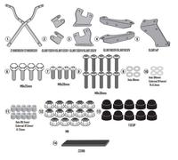 Givi SR2169 Mounting Kit For Monokey/Monolock Top Case, Yamaha MT-09