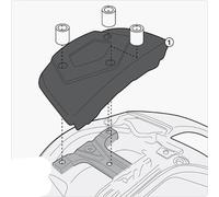 Givi Sr3104/sr3104 Mm Rear Rack Suzuki Burgman 650/650 Executive Fitting Kit