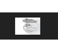 Givi Monolock/monokey Kymco Downtown Abs 125i/350i Top Case Rear Fitting Black