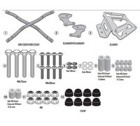 Givi SR6122 Mounting Kit for Monokey/Monolock Top Case, Kymco AK 550 Premium