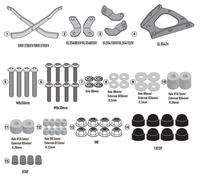 Givi SR6123 Mounting Kit for Monolock Top Case, KYMCO KRV 200