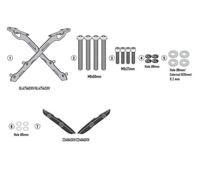 GIVI Sr6419 Mounting Kit for Monokey/Monolock Top Case Triumph Trident 660