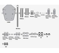 GIVI SR7071 Luggage Mount Kit for Monolock Cases, SYM Jet 14 Evo 125-200 E5+
