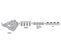 Givi SRA8208 Attachment Kit for Monokey Top Case, Moto Guzzi Stelvio 1000