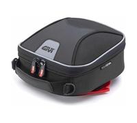 Givi XS319 Y 3L Motorcycle Luggage Tanklock Tank Bag Black with YKK Zip