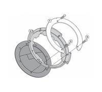 GIVI BF Tanklock System for TANKLOCK Tankbags, black