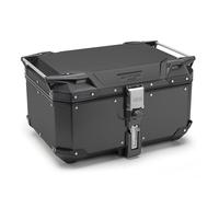 GIVI TOP BOX OBKEV58B TREKKER OUTBACK EVO BLACK top box case 58L + E240 Backrest