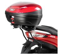 Givi Monokey Piaggio Mp3 Yourban 125/300&mp3 300 Hpe Top Case Rear Fitting Grey
