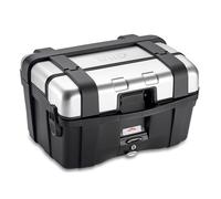 GIVI Trekker 46 Monokey Aluminium top case / side pannier, black/silver, size 46 Ltr.
