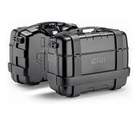 Givi Case Trekker Lite Monokey 33 L 33 litres, Black, Pair