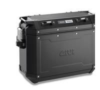 GIVI TREKKER OUTBACK 37 RIGHT SIDE OBKN37BR Pannier BLACK Aluminium