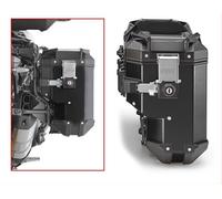 Givi Trekker Outback Evo Smart 33l Monokey® Cam-side Obkevs33br Side Case Silver