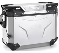Givi Trekker Outback Evo Smart, side case Monokey-Cam-Side 37 l Silver