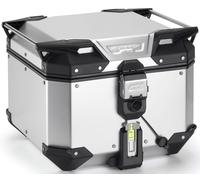 Givi Trekker Outback Evo Smart, topcase Monokey 42 l Silver
