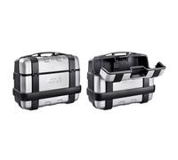 Givi TRK33PACK Trekker Monokey 33 Litre Motorcycle Panniers (Pair)- Aluminium