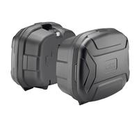 Givi TRK35BB Trekker Lite Monokey 70LT Motorcycle Panniers Pair - Blackline