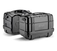 Givi Trekker Lite 46 litre suitcase 46 litres, Black, Pair