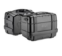 Givi Trekker Lite 46 litre suitcase 46 litres, Black, Pair