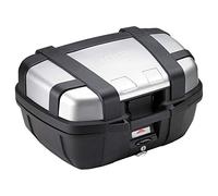Givi TRK52N Trekker 52-Monokey Top Case with Aluminium Cover, Silver