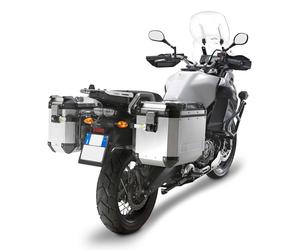 GIVI tubular steel side case carrier for Trekker Outback for various Yamaha models (see description)