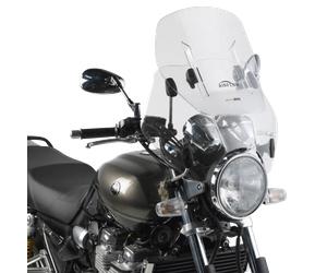 Givi Universal AF49 Airflow Adjustable Windscreen Clear