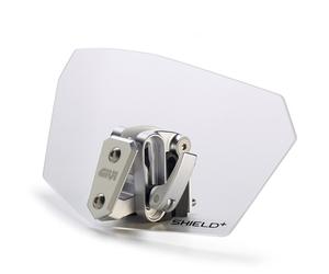 GIVI Universal Disc Attachment transparent with holder, transparent