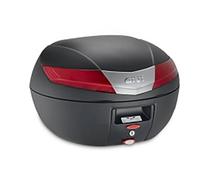 GIVI Monokey® V40 Topcase, black/red, size 40 Ltr.