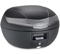 givi v40nt top case + rear rack compatible with triumph tiger 1050 2007 2008 2009 2010 2011 2012 m mototopgun