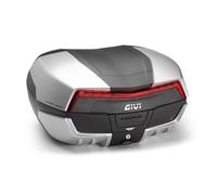 Givi V58N Maxia5 Top Case Black Red Reflectors Four Aluminum Covers