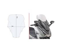 Givi Honda Forza 125-350 2021 Windshield Grey unisex
