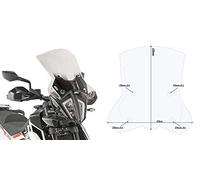 Givi 7710dt Ktm 390/790 Adventure&790 Adventure R Windshield Clear