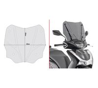 Givi Windshield Smoke 33 x 45 cm (H x L) D1181S Honda SH 350 Year 2021