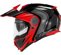 Givi X.27 Tourer Graphic, flip up helmet M (58) Black/Grey/Red