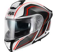 Givi X.50 Fiber Hologram, flip up helmet L (60) White/Black/Red